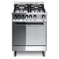 CUCINA 60CM 3F/GAS+TR.COR. F.MULTI9 66LT MAXIMA IX