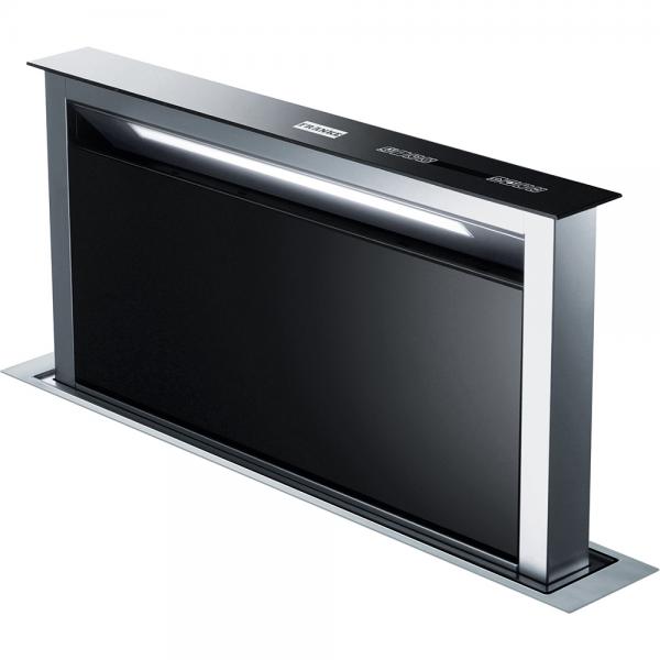 Franke FDW 908 IB XS Aspirazione verso il basso Nero, Acciaio inox 420 m/h