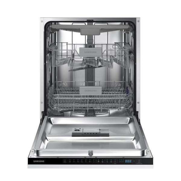 Samsung DW60M6050BB Lavastoviglie da incasso a scomparsa totale Serie 6000 14 coperti E Terzo cesto per posate