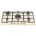 P.COTT.GAS 75CM 5F G.SMALTATE TRADIZIZIONE BIANCO