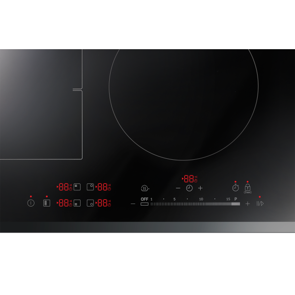 Samsung NZ64K7757BK Nero Da incasso Piano cottura a induzione 4 Fornello(i)