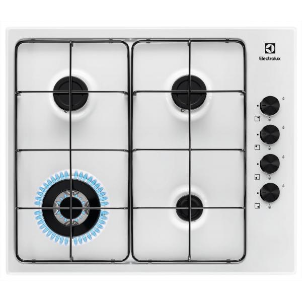 P.COTT.GAS 60CM 4F G.SMALTATE SLIM BIANCO