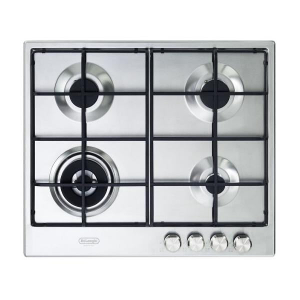 P.COTT.GAS 60CM 3F+TRIPLA COR. GRIGL.ACCIAIO INOX