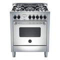 CUCINA 70CM 5F/GAS F.ELETT.MULTI.9 AMERICANA INOX