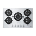 Franke Crystal Steel Pro FHCR 755 4G TC HE XA C Acciaio inossidabile Da incasso 75 cm Gas 5 Fornello(i)