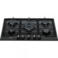 P.COTT.GAS 75CM 5F G.SMALTATE TRADIZIONE ANTRACITE