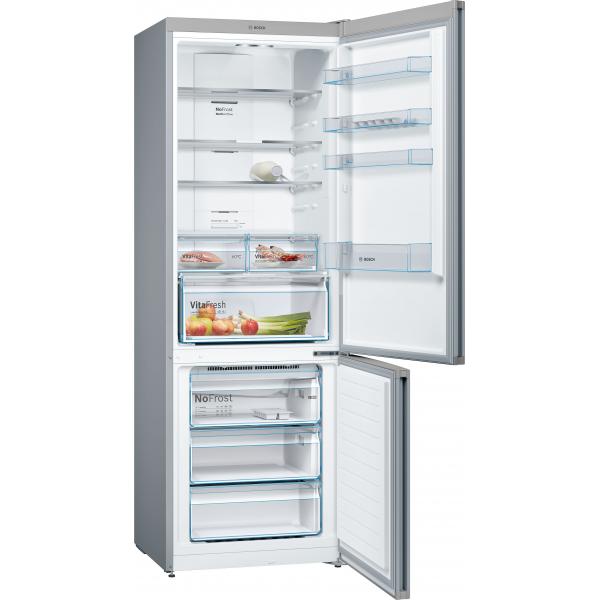 KGN49XLEA FRIGO COMBI 435LT H203-L70 NF E INOX DISPL SERIE4