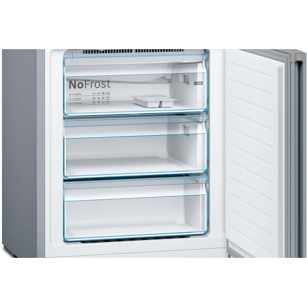 KGN49XLEA FRIGO COMBI 435LT H203-L70 NF E INOX DISPL SERIE4