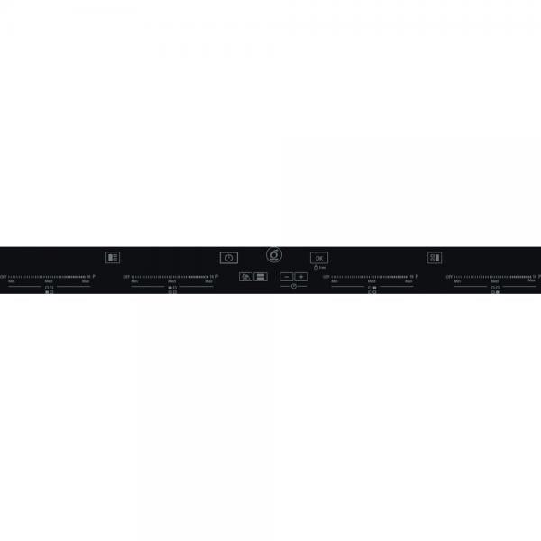 SMO658CNE PIANO INDUZ 65CM FULL FLEXI NERO 9LIVELLI