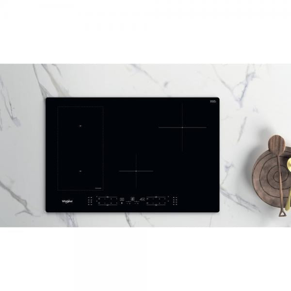 P.COTT.INDUZ.77CM 4ZONE/1FLEXI TOUCH VETRO NERO