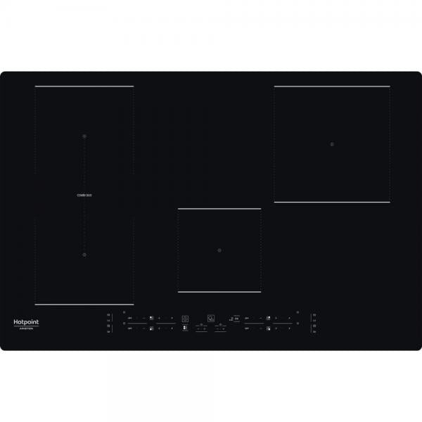 P.COTT.INDUZ.77CM 4ZONE COMBI DUO MYMENU NERO