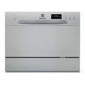 LAVAST.55CM H.45CM 6COP CE.F SOTTOPIANO TIMER SILV