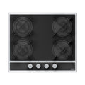 Franke Maris FHMA 604 4G ML E Nero Da incasso 60 cm Gas 4 Fornello(i)