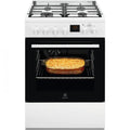CUCINA 60CM 4F.GAS F.ELETT.MULTIF. BIANCO