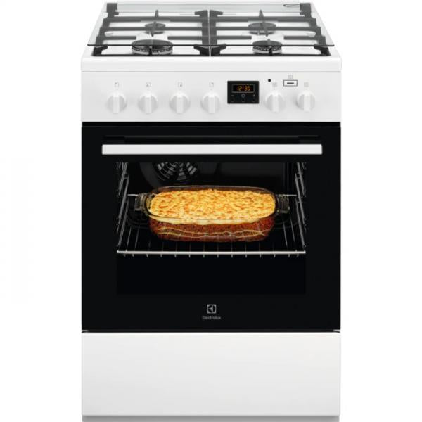 CUCINA 60CM 4F.GAS F.ELETT.MULTIF. BIANCO