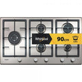 P.COTT.GAS 90CM 4F+1DOPPIA CORONA IXELIUM INOX