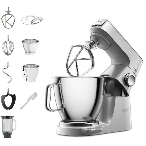 KVL85.124SI KITCHEN MACHINE 1200 W 7 LT FUNZ. PULSE ARGENTO