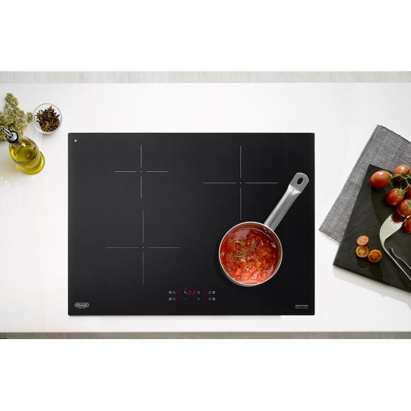 P.COTT.INDUZ.70CM 4ZONE TCH VETROC. FORO48CM NERO