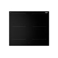 P.COTT.INDUZ.60CM FORO48CM 2ZONE BRIDGE VETRO.NERO