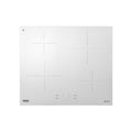 P.COTT.INDUZ.60CM 4ZONE FORO 48CM VETROCER.BIANCO