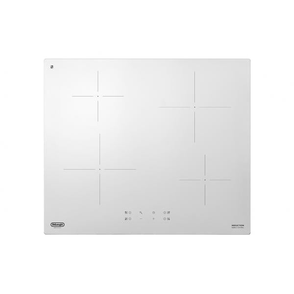 P.COTT.INDUZ.60CM 4ZONE FORO 48CM VETROCER.BIANCO
