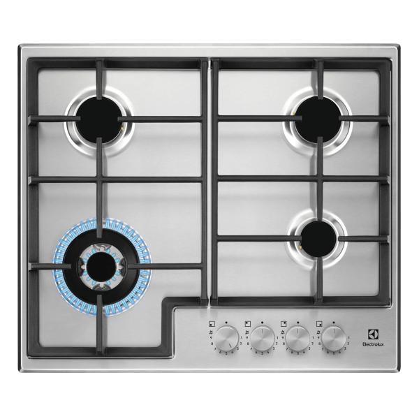 P.COTT.GAS 60CM 3F+1TRIPL.CORONA G.GHISA INOX