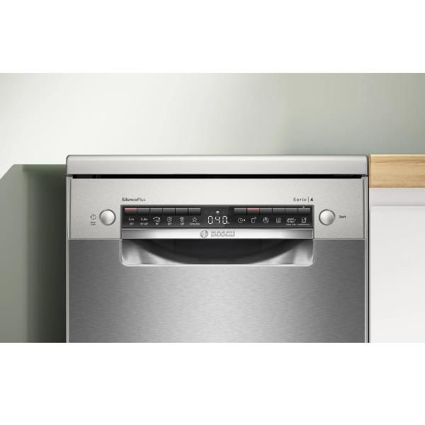 LAVAST.SLIM 45CM 10COP CE.B 6PROG. 3CEST WIFI INOX