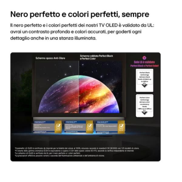 OLED48C65LA.API TVC LED 48 OLED SMART A11 AI HDR10 WIFI 4HDMI 2USB DOLBY VISION TEL PUNTATORE