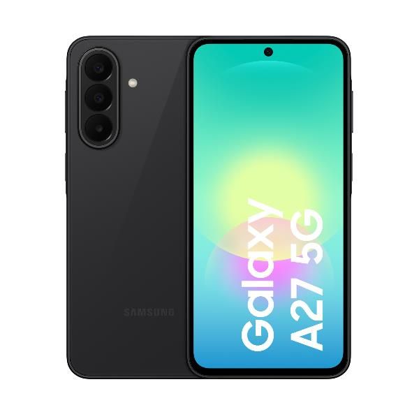 SM-A276BZKBEUE S.PHONE 5G A27-BK 5G 6.7FHD+ 8CORE 6/128 50+5+2MP FRONT 12MP 5000mAh