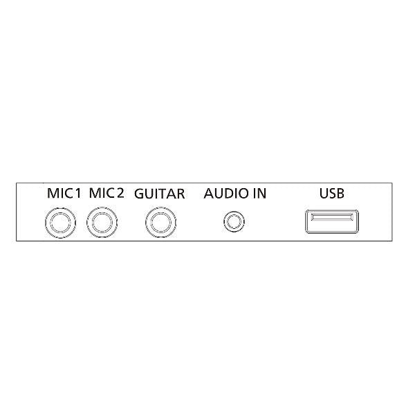 TAX5000E/10 PARTYBOX BT USB LUCI 200W