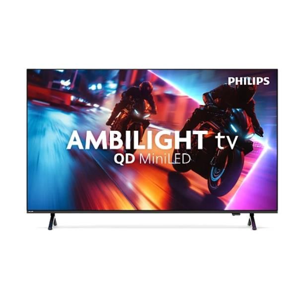 TV QD MINILED 55"UHD 4K T2/S2 SMART TITAN AMBILIGH