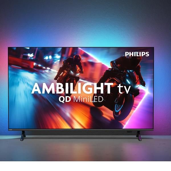 TV QD MINILED 75"UHD 4K T2/S2 SMART TITAN AMBILIGH