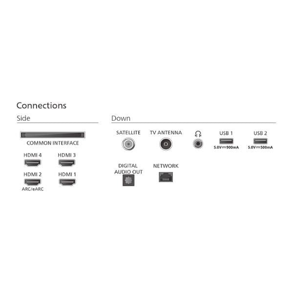 TV OLED 48"UHD 4K DVBT2/S2 SMART TITAN AMBILIGHT